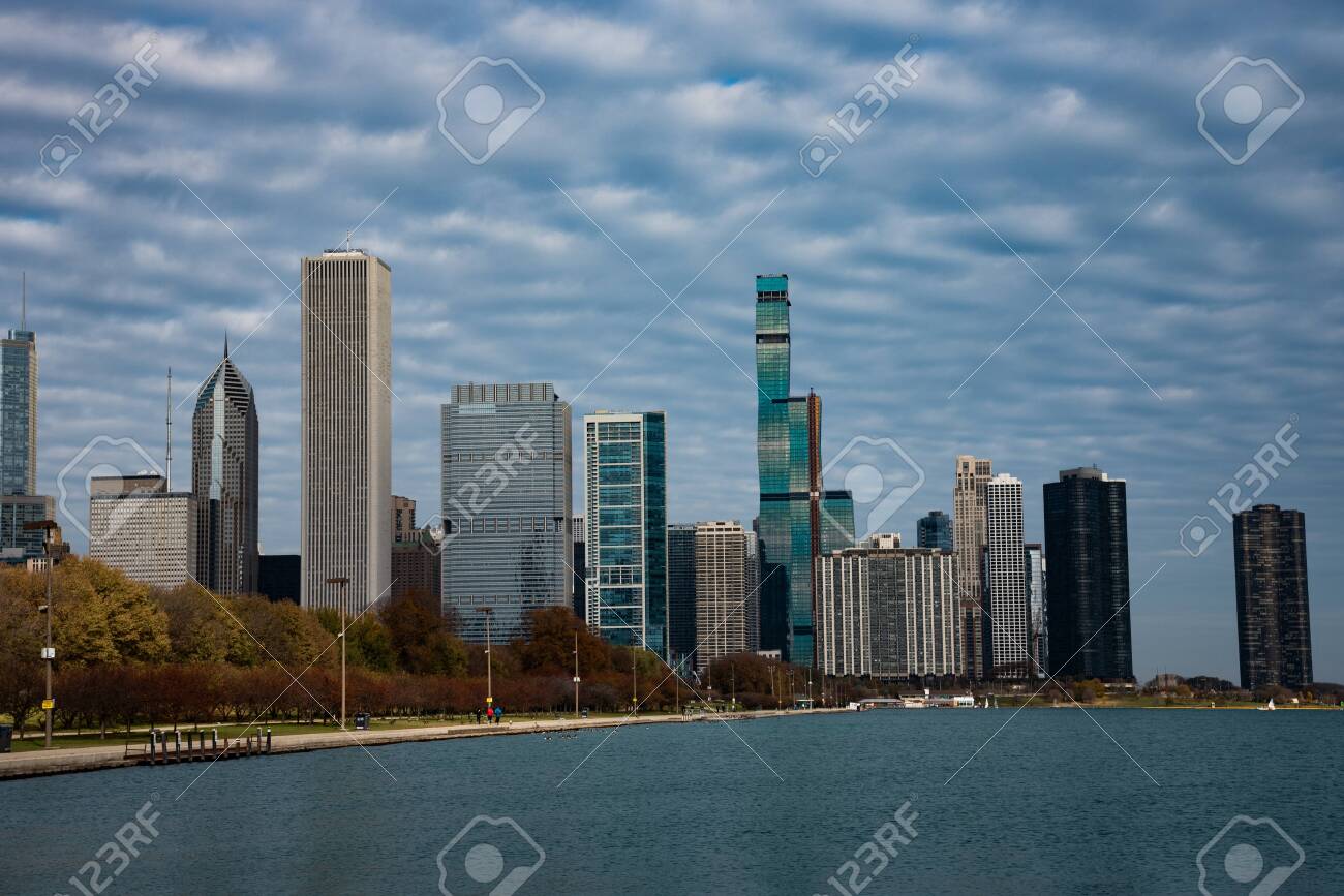 Downtown views of Chicago, the third most populated city in the US. - 144135864 Downtown views of Chicago, the third most populated city in the US. - 144135864