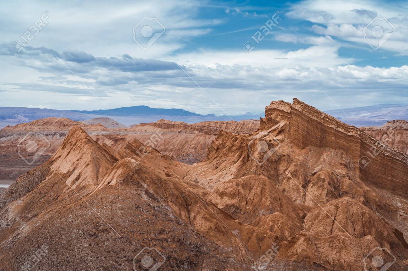 Valley Of The Moon Spanish Valle De La Luna In The Atacama Desert Chile South America Stock Photo Picture And Royalty Free Image Image 149375626