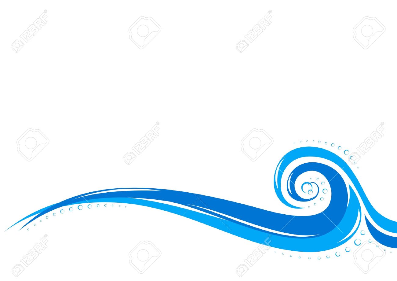 abstract aqua wave design background vector illustration design wave