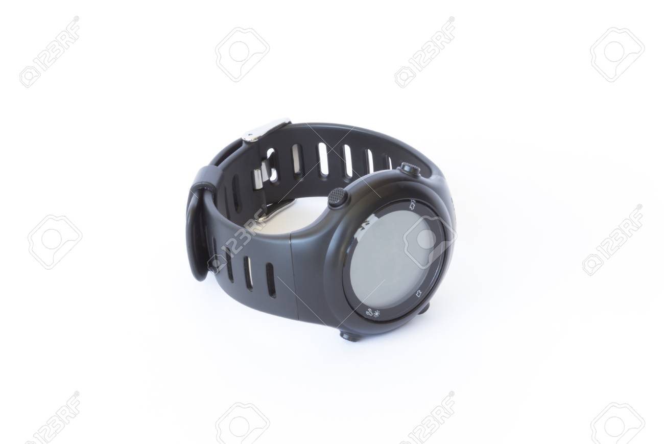 digital hand watch