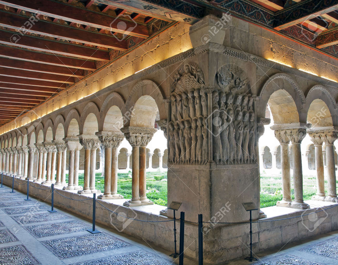 Cloister of Monasterio de Santo Domingo de Silos, Burgos, Spain - 16485293 Cloister of Monasterio de Santo Domingo de Silos, Burgos, Spain - 16485293
