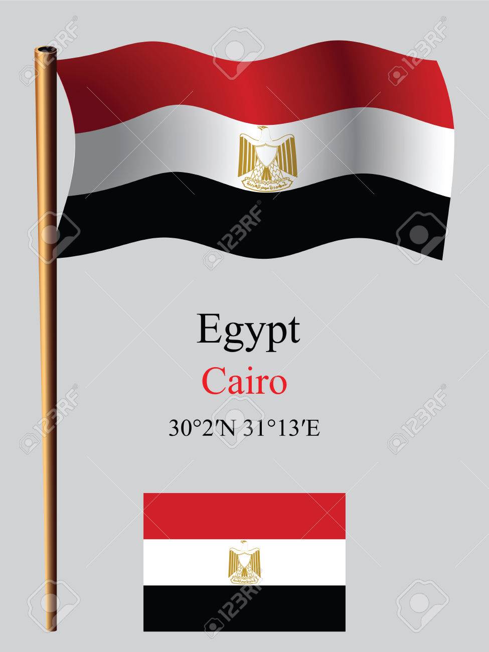 En Q Continente Se Encuentra Egipto Bandera Y Coordenadas Contra El Fondo Gris Ondulado Egipto, Ilustración De  Arte Vectorial, La Imagen Contiene Transparencias Ilustraciones Svg,  Vectoriales, Clip Art Vectorizado Libre De Derechos. Image 25515834.