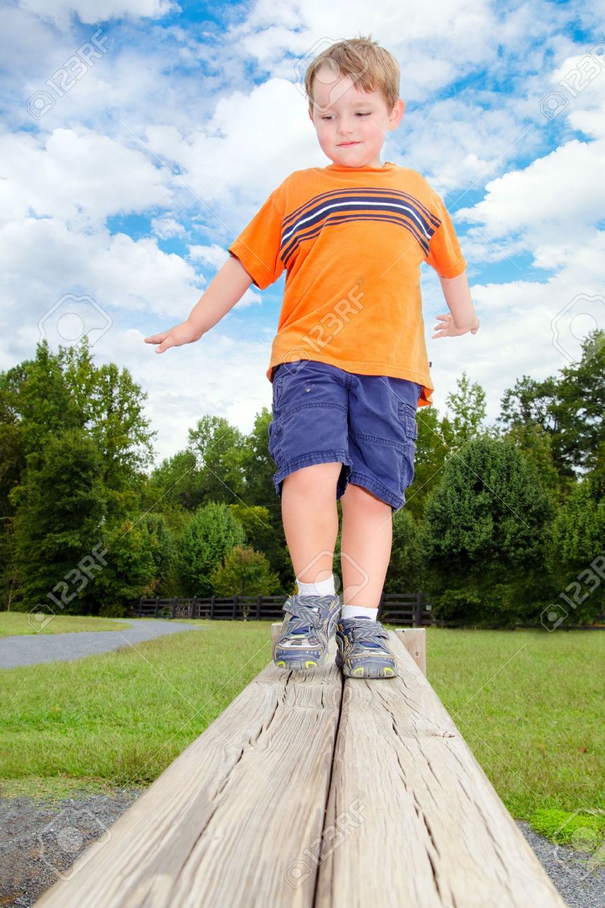 kid balancing