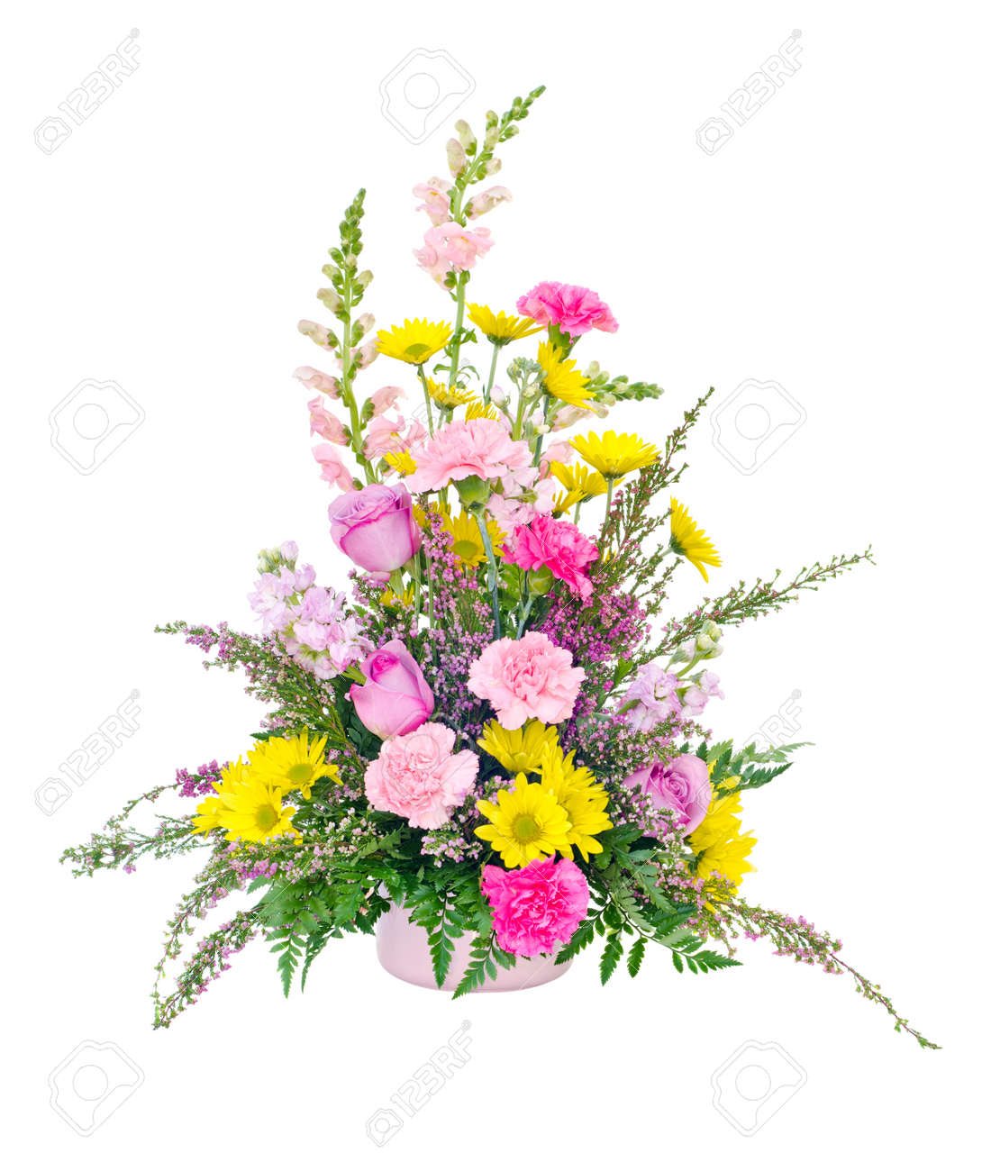 colorful fresh flower arrangement