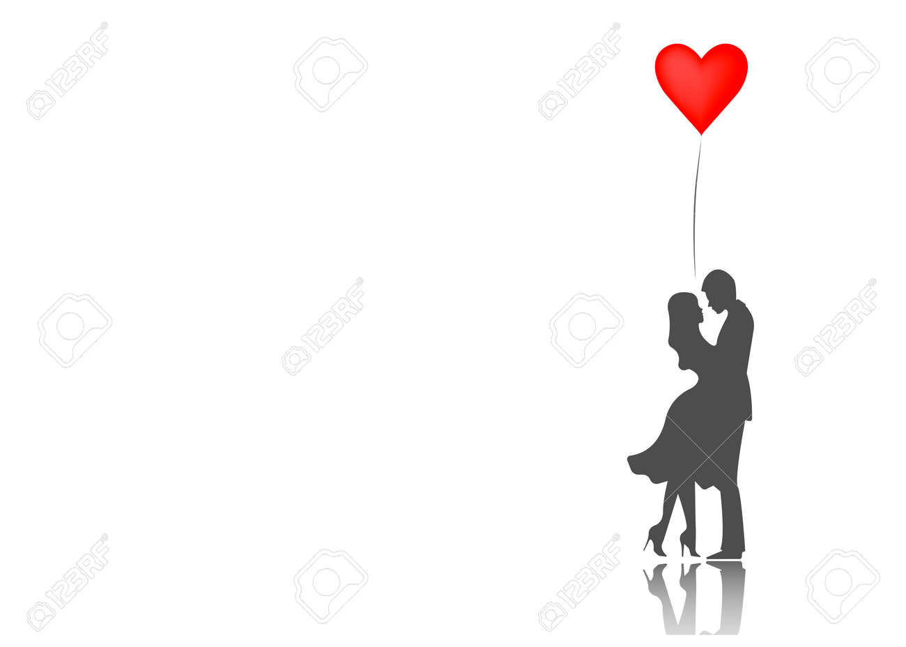 Silhueta Romantica De Amar O Casal Dia Dos Namorados 14 De Fevereiro Amantes Felizes Ilustracao Do Vetor Isolada Ou Fundo Branco Ilustraciones Vectoriales Clip Art Vectorizado Libre De Derechos Image 94728420