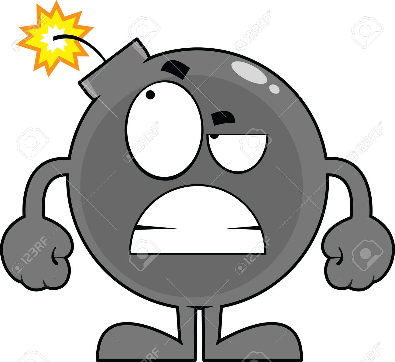 Ilustración De Dibujos Animados De Carácter Bomba Que Parece Enojado. Ilustraciones Svg, Vectoriales, Clip Art Vectorizado Libre De Derechos. Image 28030075. Ilustración De Dibujos Animados De Carácter Bomba Que Parece Enojado. Ilustraciones Svg, Vectoriales, Clip Art Vectorizado Libre De Derechos. Image 28030075.