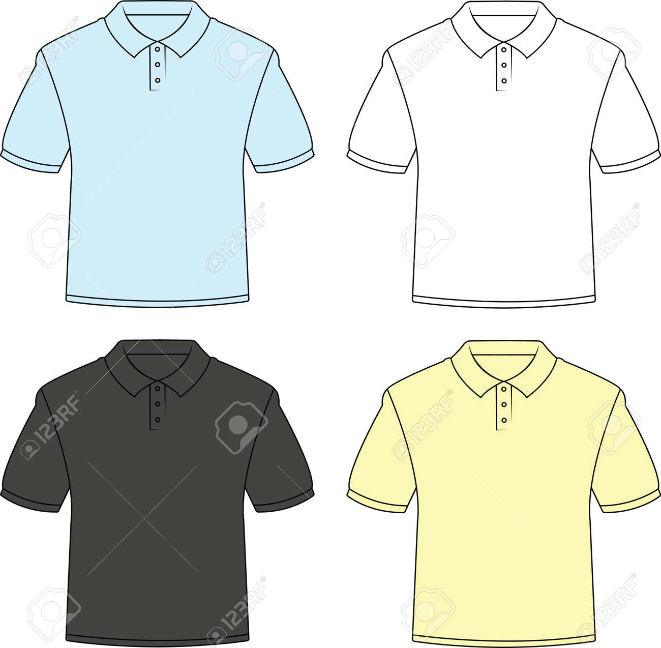 blank polo shirts