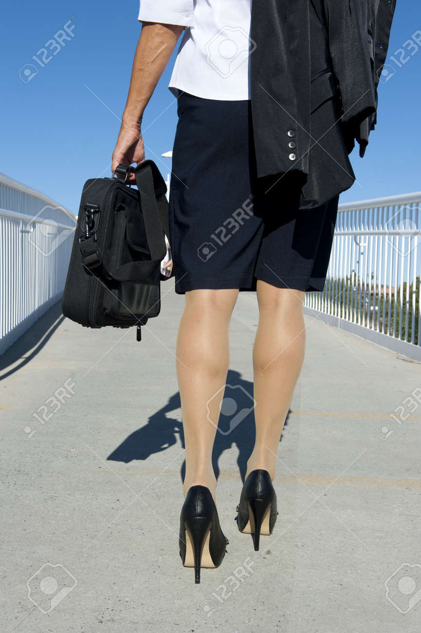 business woman heels