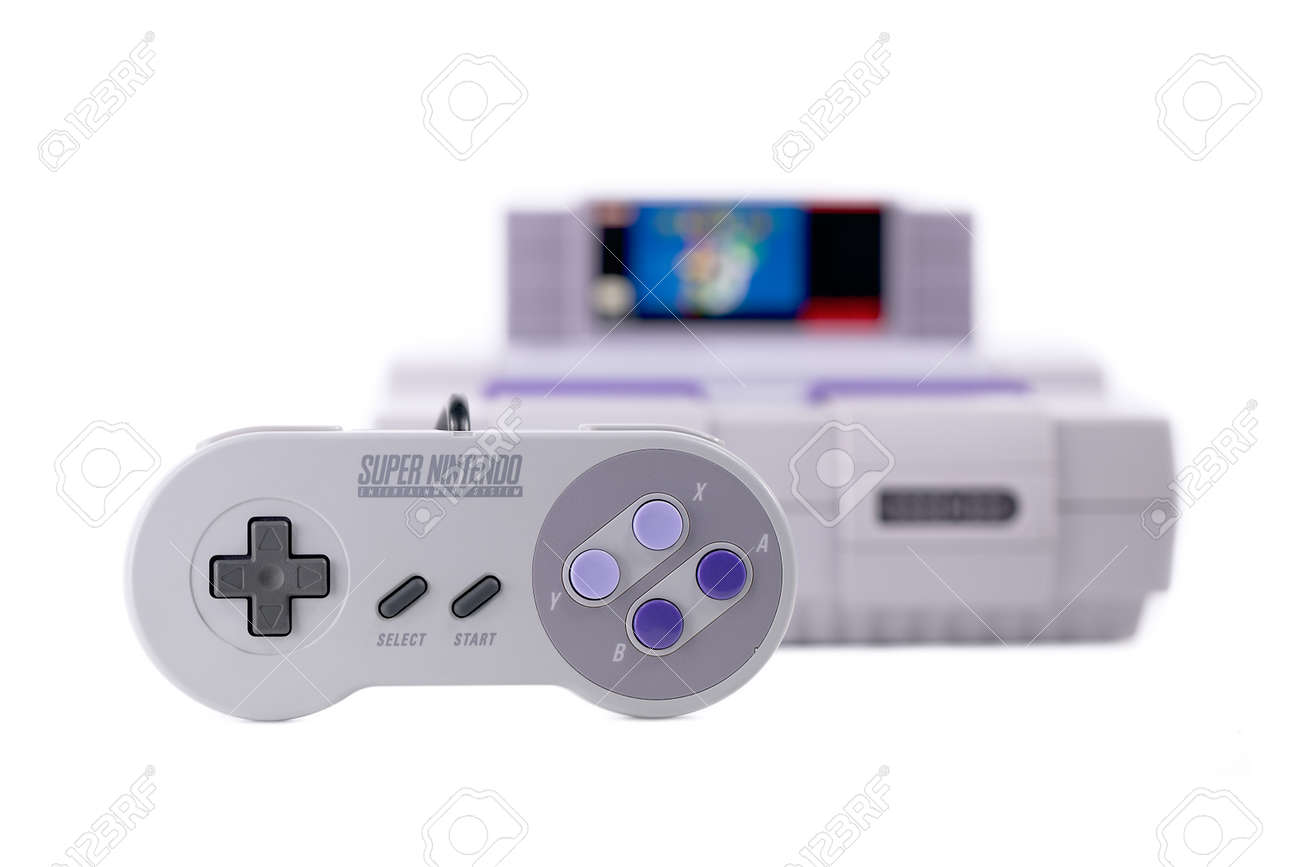 snes console