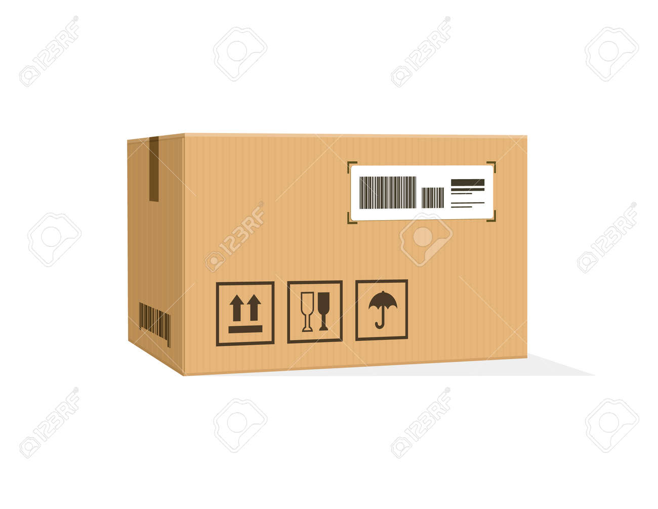 packing product icon design style packing boxes box delivery