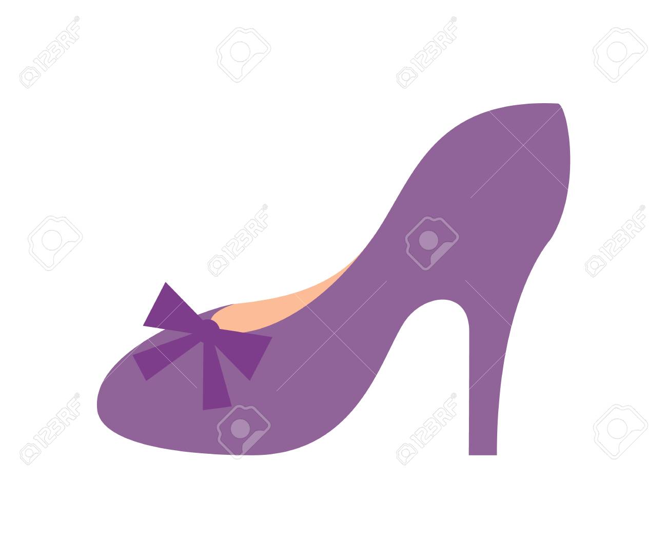 lilac color shoes