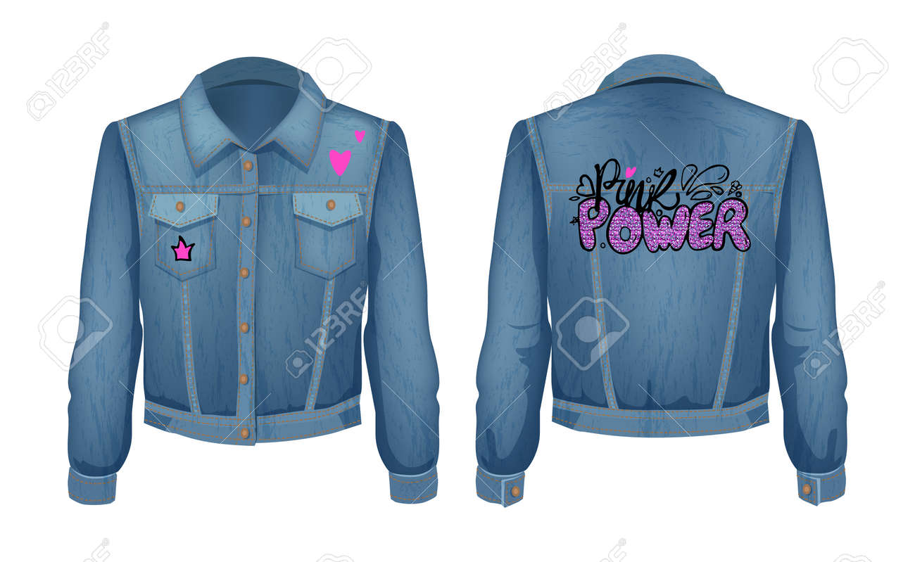 denim jeans jacket for girls