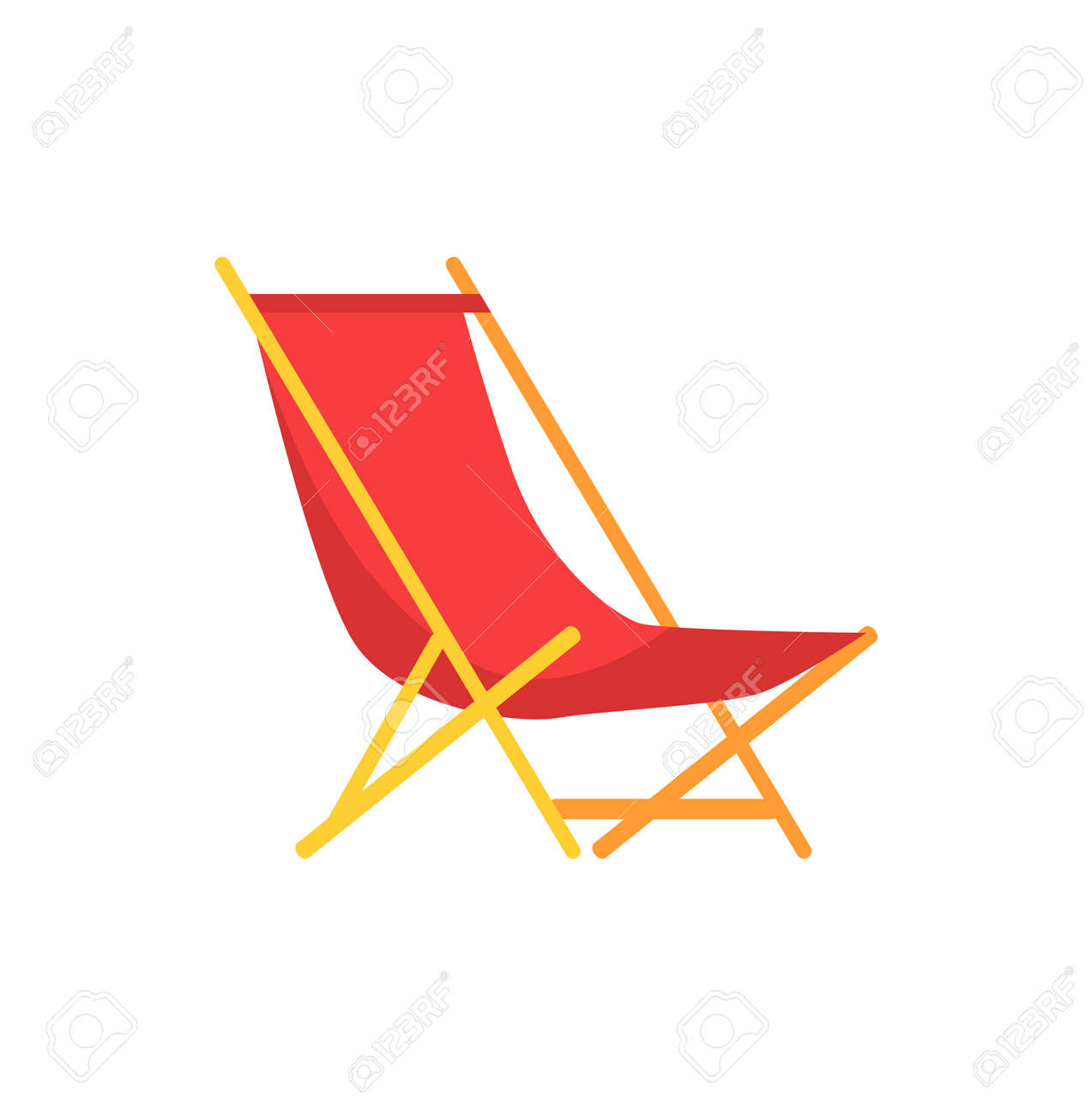 simple beach chair