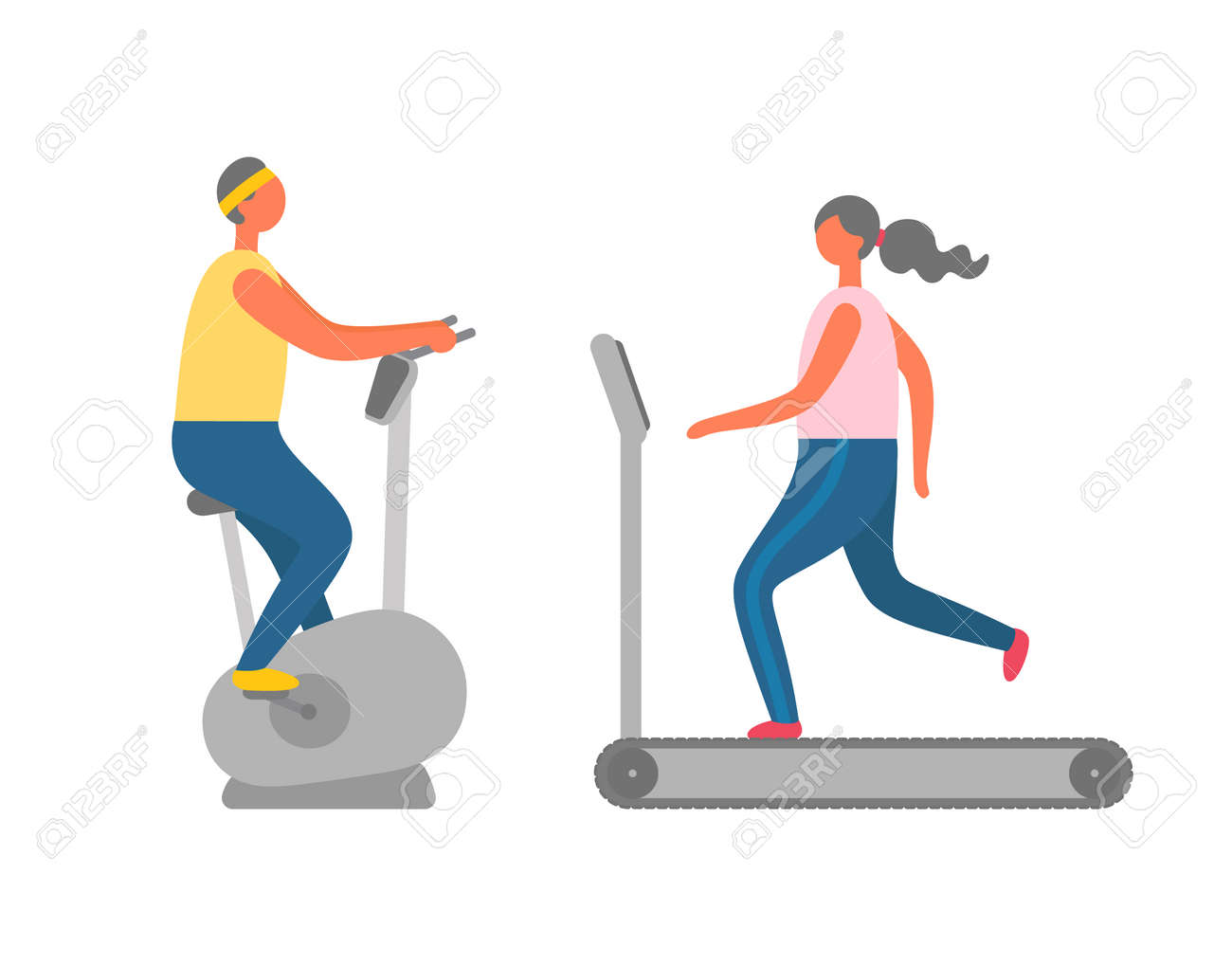 gym bike vs treadmill