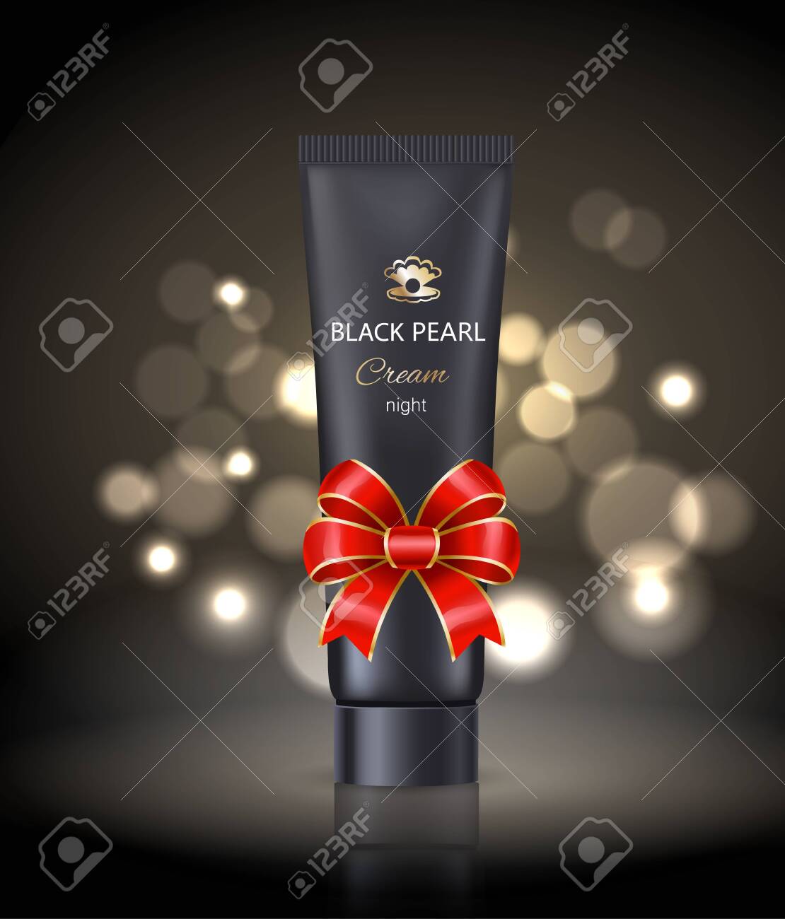 black pearl night cream