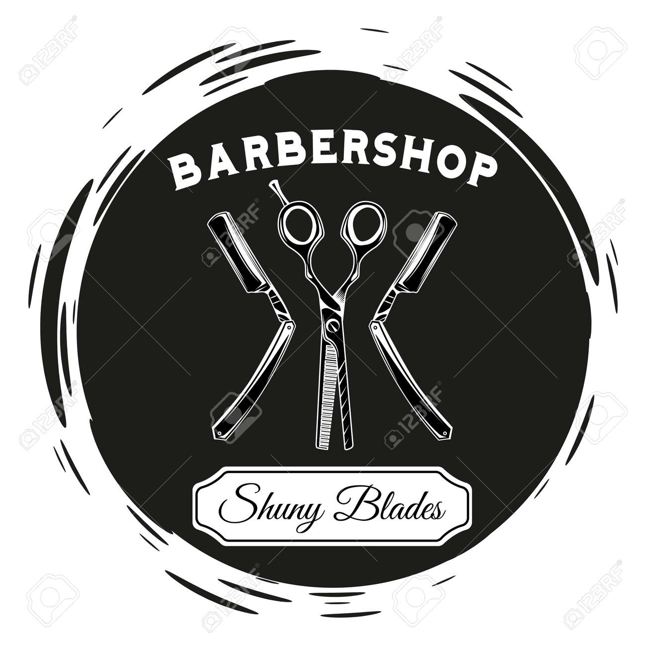 clippers and scissors barber shop