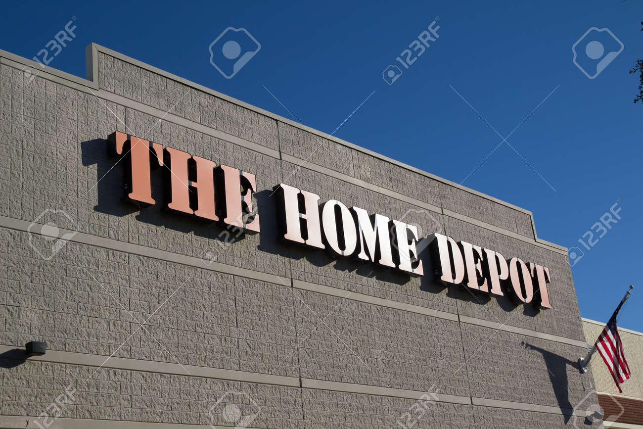 Jacksonville Fl February 16 2014 A Home Depot Store In