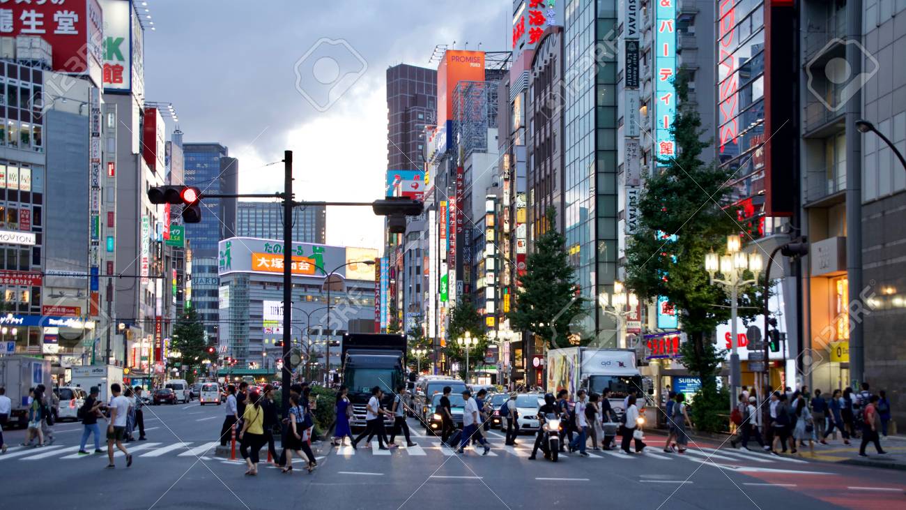 Tokyo Nights Stock Photo Picture And Royalty Free Image Image