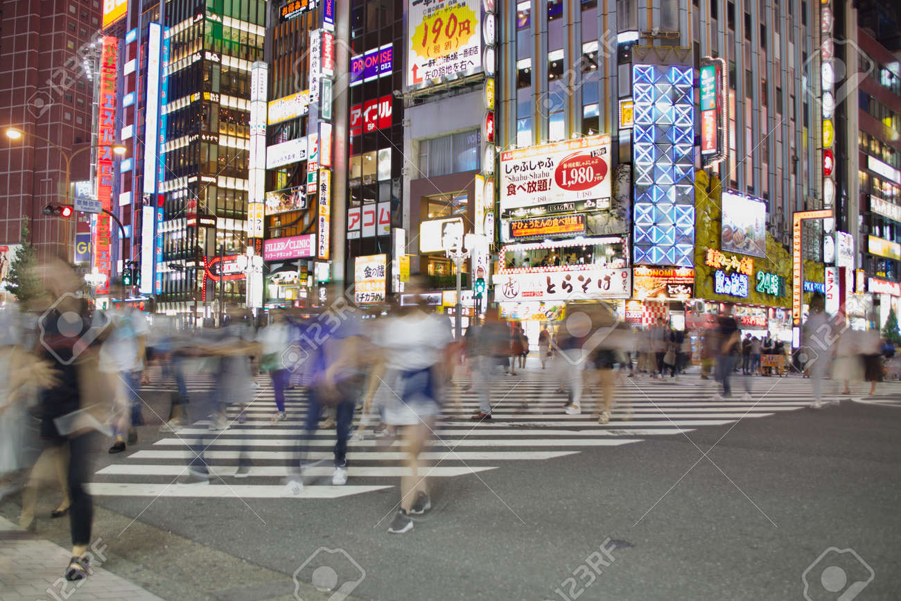 Tokyo Nights Stock Photo Picture And Royalty Free Image Image