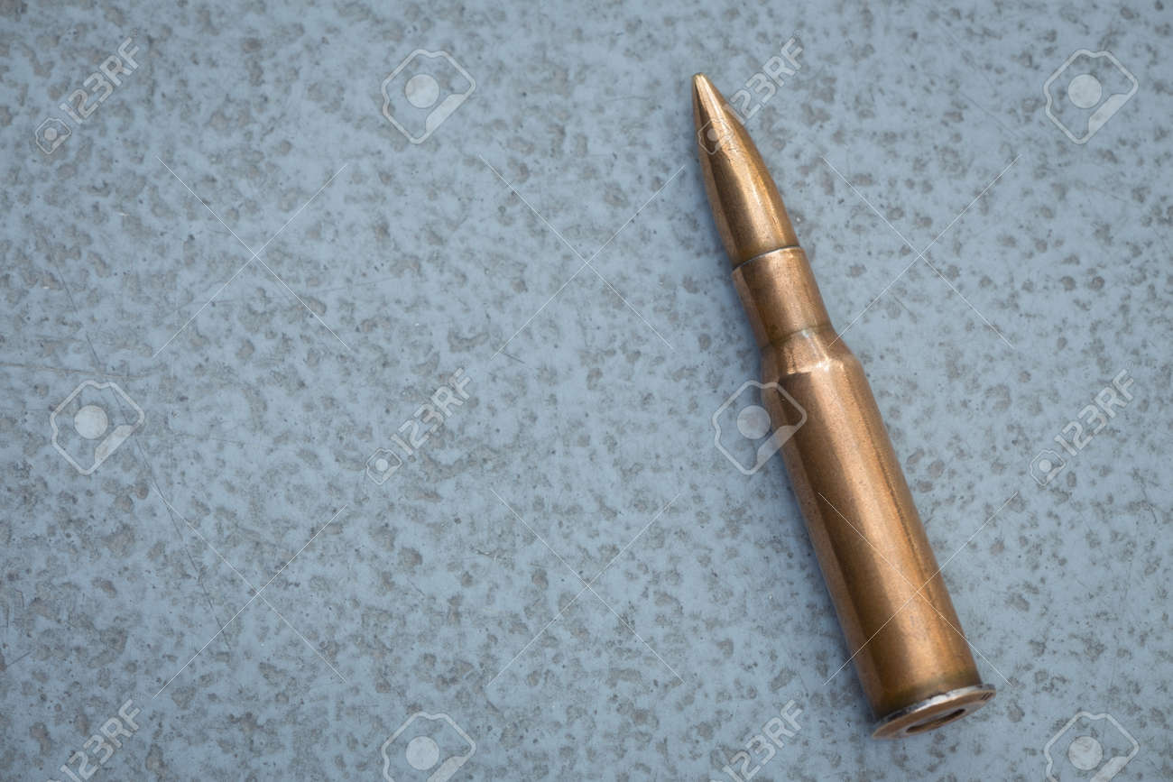 view of a riffle cartridge stock photo picture and royalty free