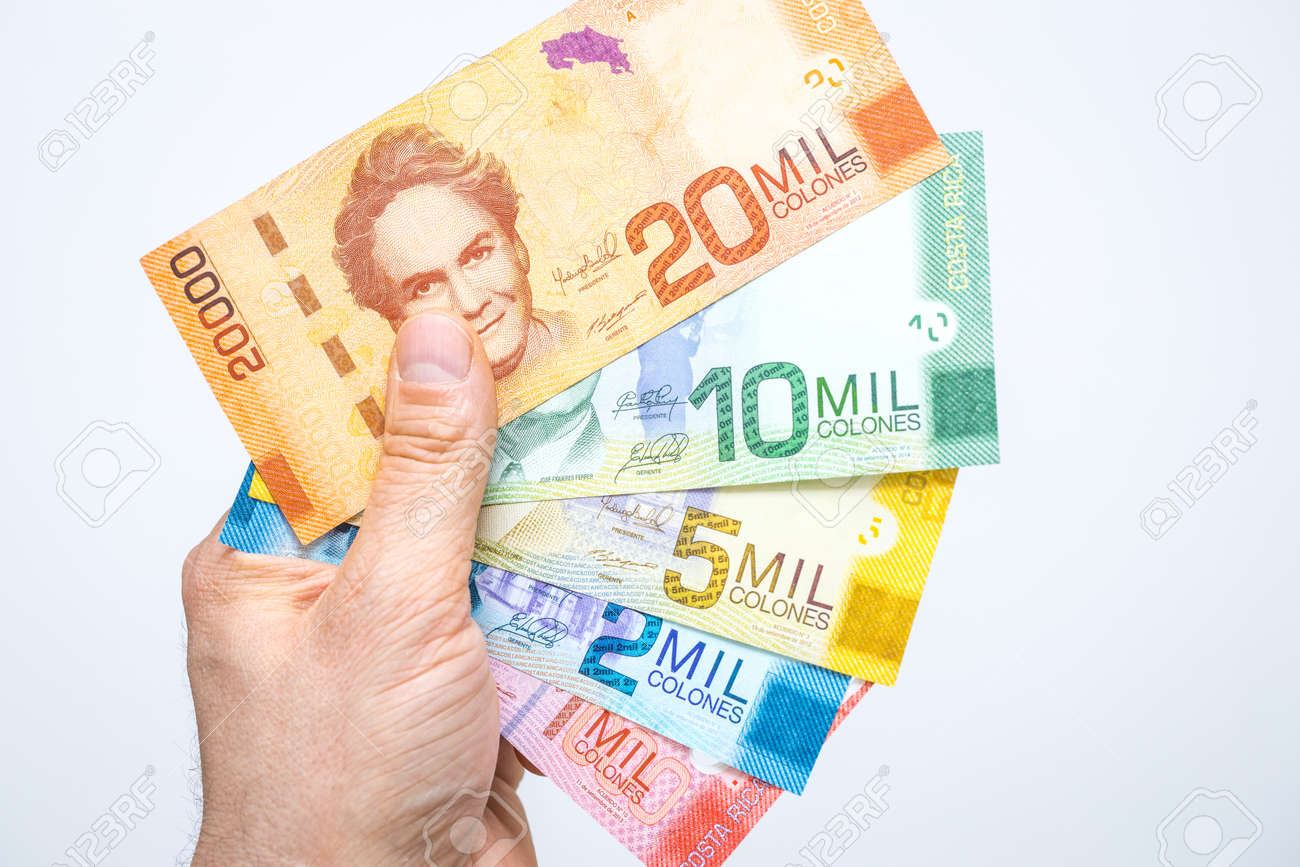 コスタリカのお金(コロン)