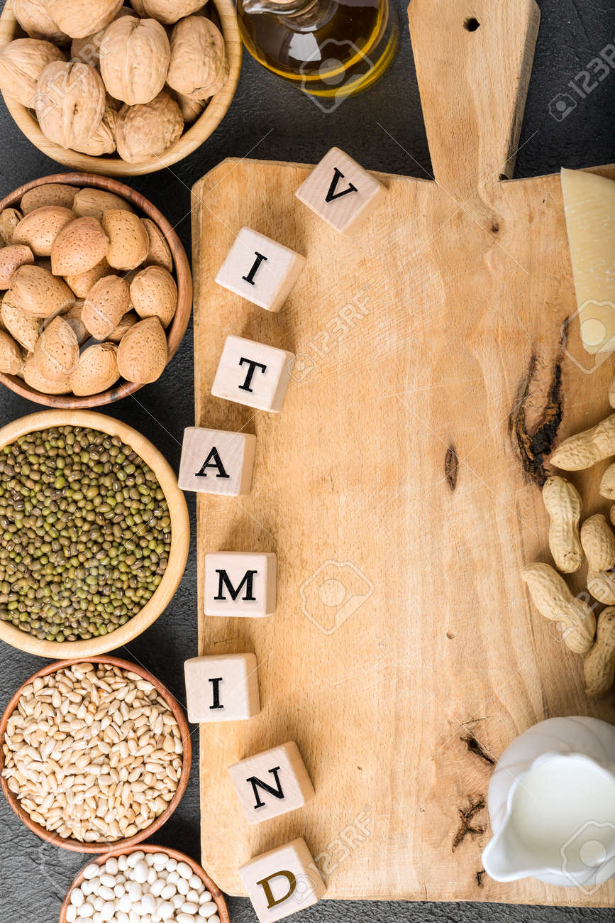 Different foods ingredients rich in vitamin D - 167194005 Different foods ingredients rich in vitamin D - 167194005