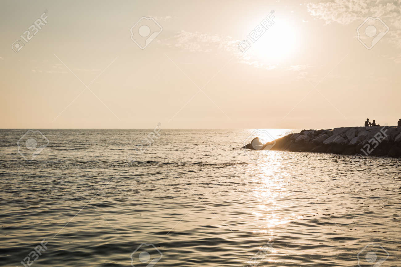 background of landscape of sunset over the sea - 167779993 background of landscape of sunset over the sea - 167779993