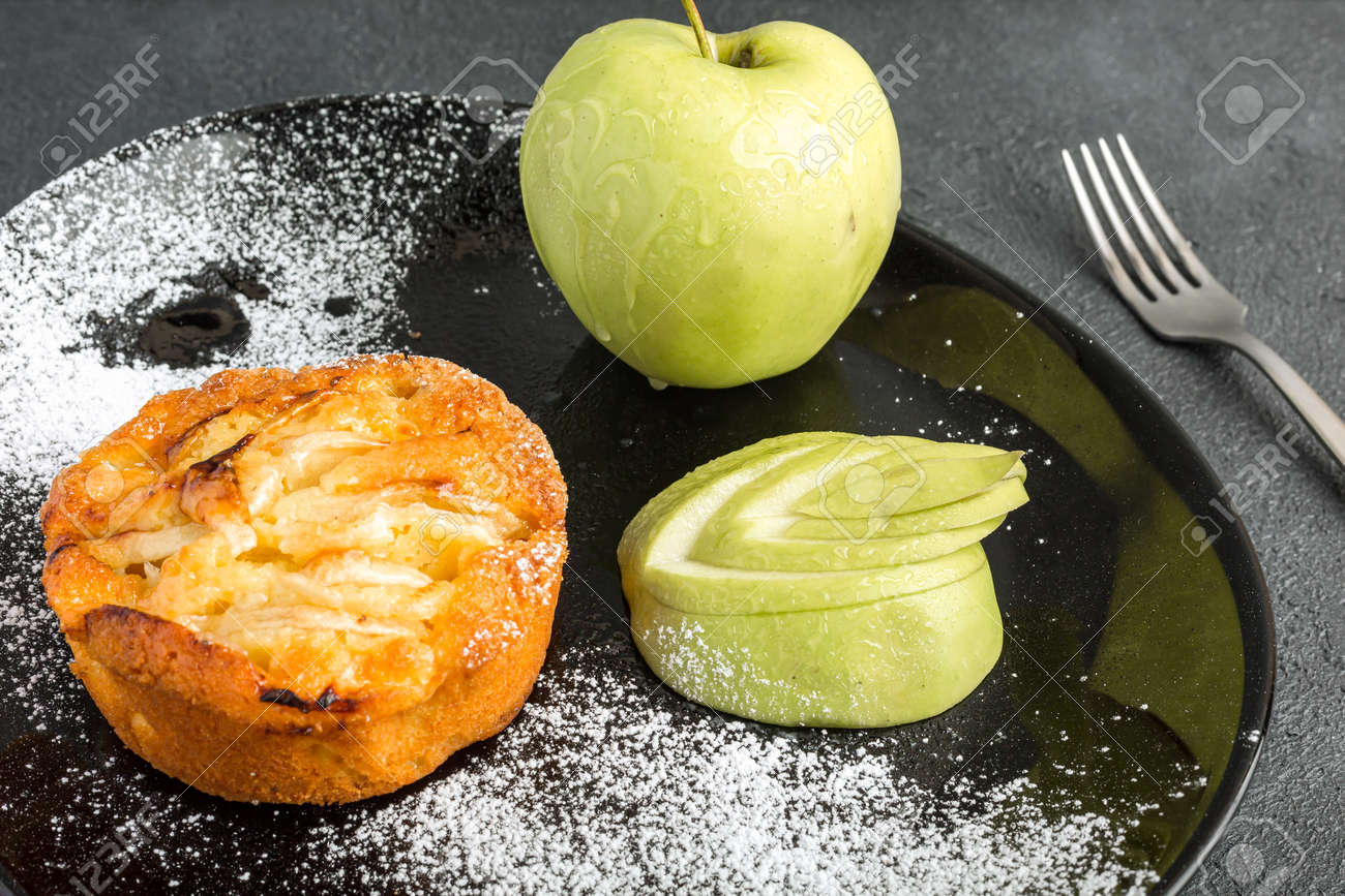Apple pie with pears on the top - 167780023 Apple pie with pears on the top - 167780023