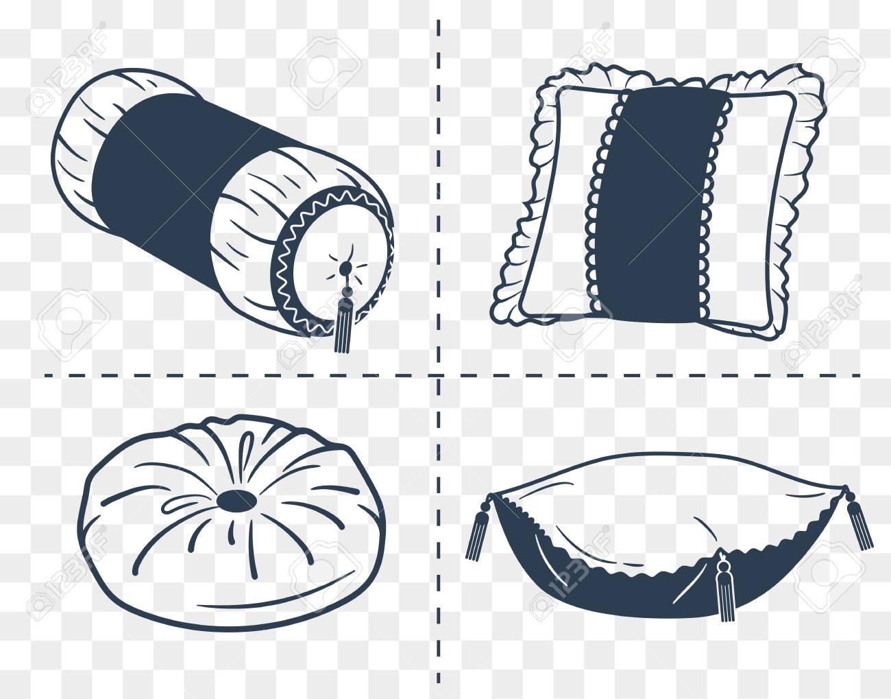types of pillows styles