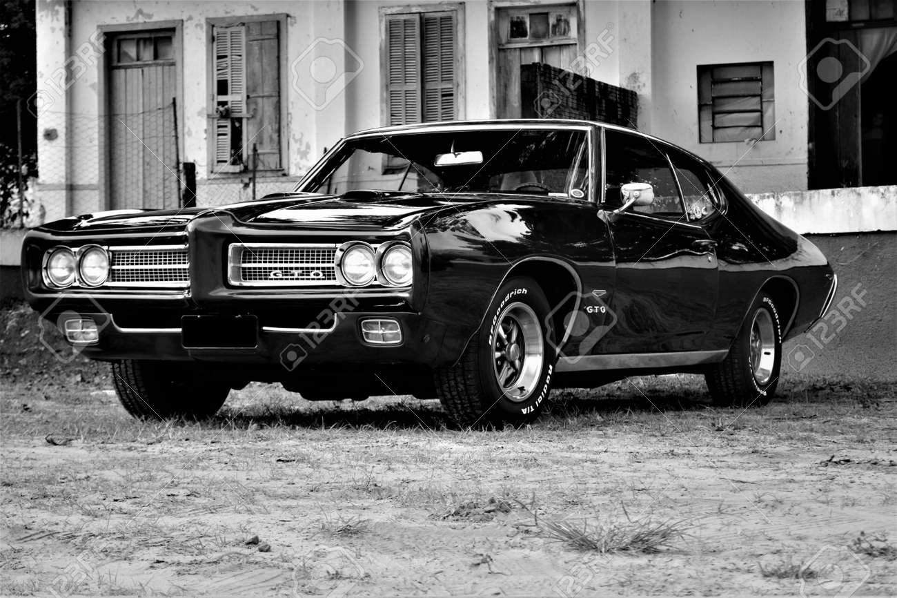 古典的な Musclecar ポンティアック Gto ジャッジ 1969 の写真素材 画像素材 Image