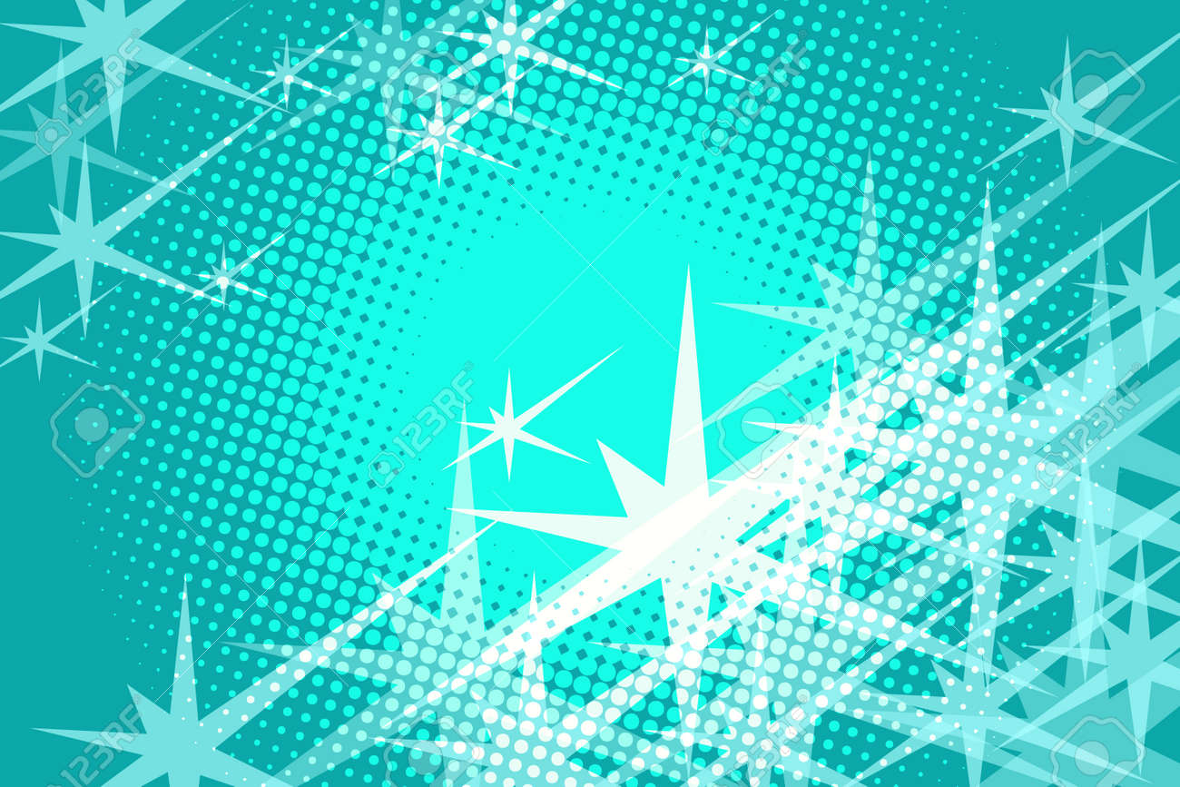 녹색 배경 별입니다 만화 만화 팝 아트 복고풍 벡터 일러스트 그리기 로열티 무료 사진 그림 이미지 그리고 스톡포토그래피 Image 5080