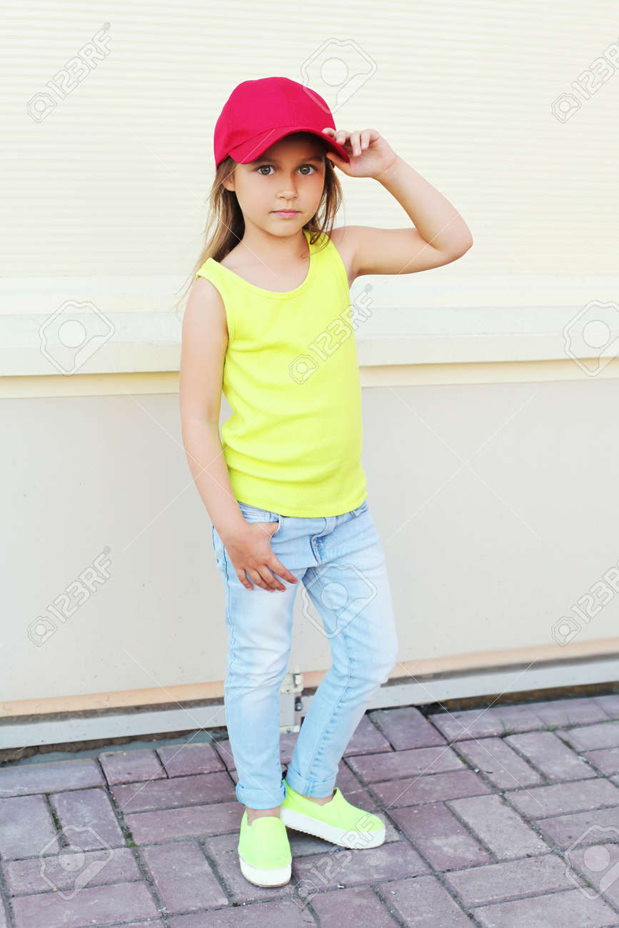 little girl baseball cap