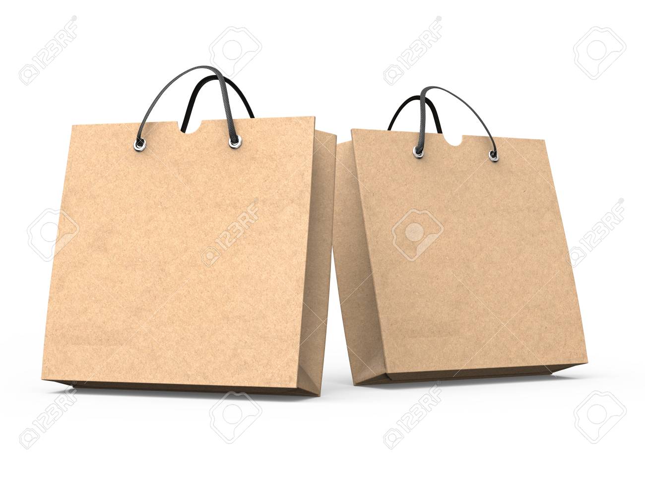 Paper Bags Mockup