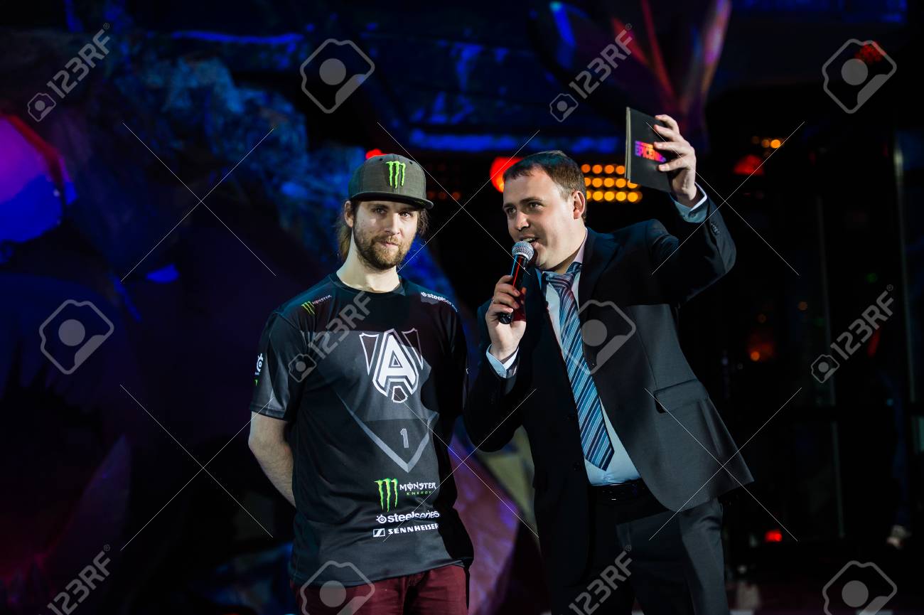 Moscow Russia May 13 2016 Epicenter Moscow Dota 2 Cybersport