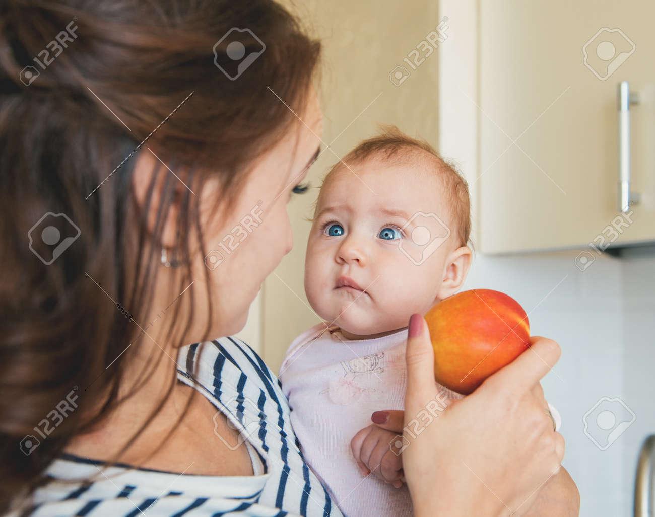feeding baby funny