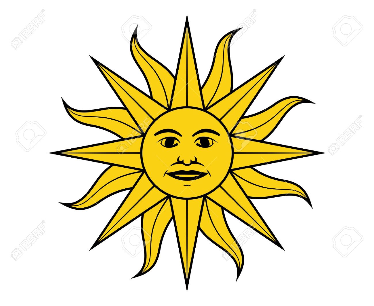 15935514-sun-of-may-in-the-flag-of-urugu