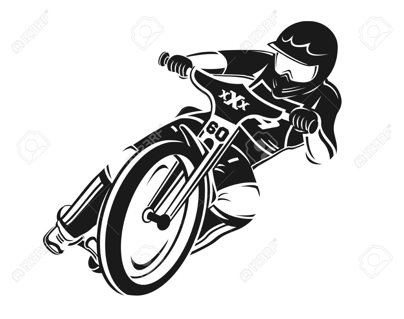 Moto corrida imagem vetorial de funwayillustration© 54806293