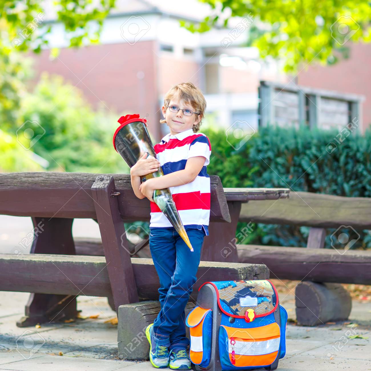 first day of school backpack