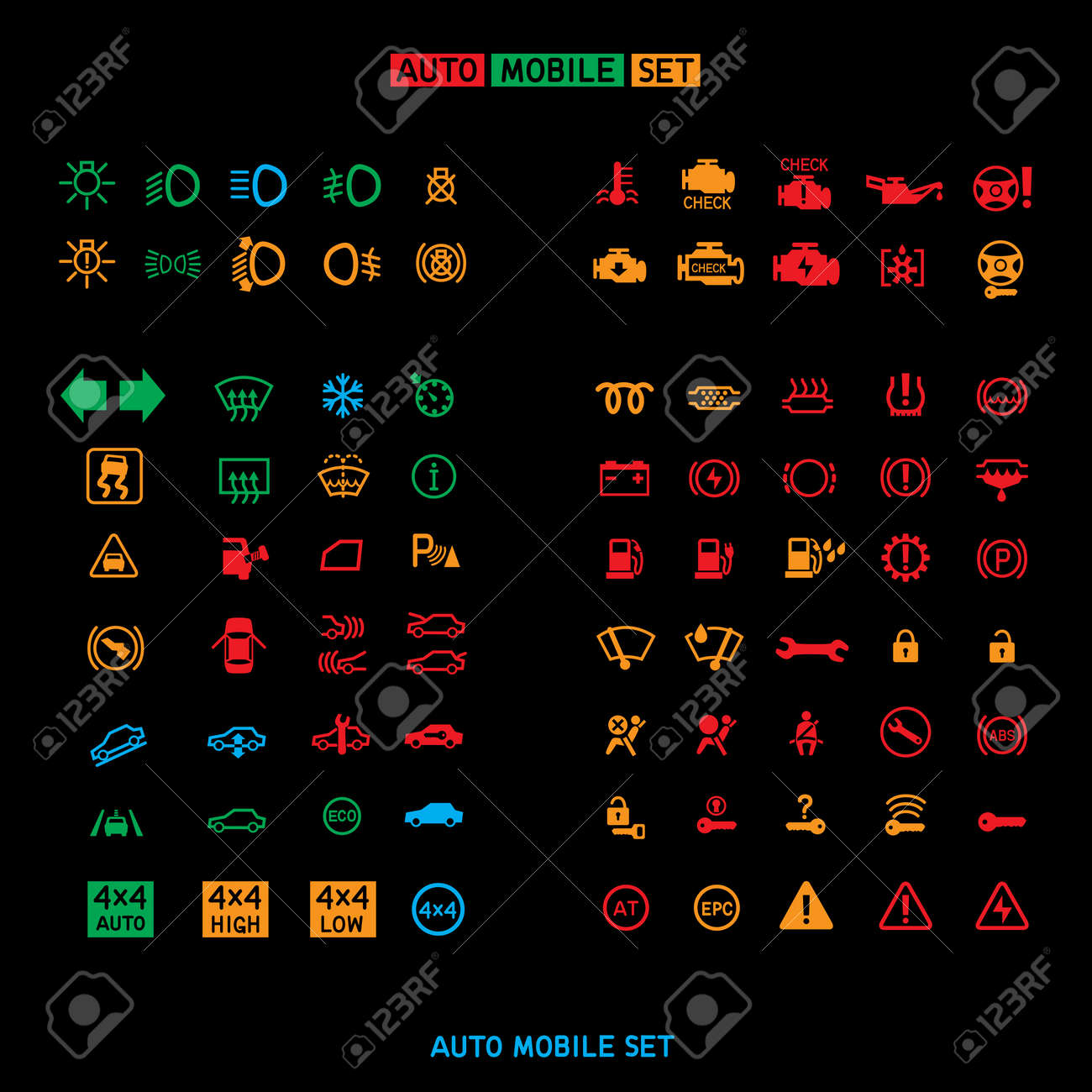 car control panel interface