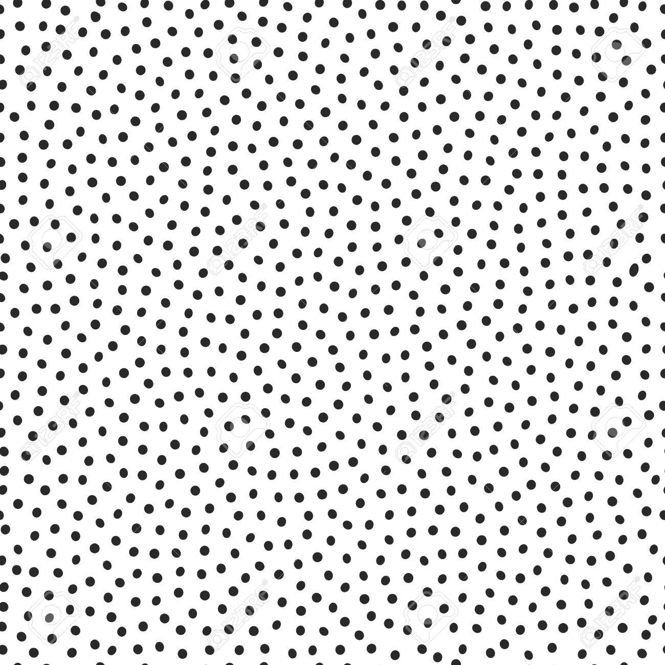 black and white spotty wallpaper