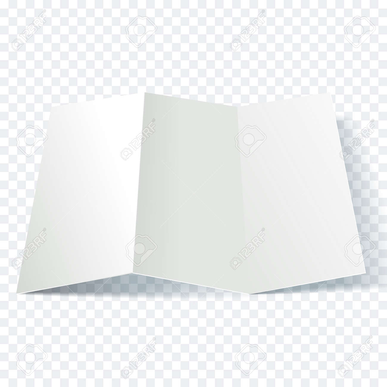 blank leaflet