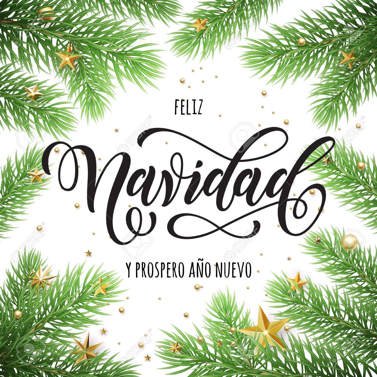 Feliz Navidad Und Prospero Ano Nuevo Spanisch Frohe Weihnachten Und Ein Gluckliches Neues Jahr Im Rahmen Der Aste Festliche Weihnachtsgrusskarte Mit Weihnachtssternenverzierungen Lizenzfrei Nutzbare Vektorgrafiken Clip Arts Illustrationen Image Feliz Navidad Und Prospero Ano Nuevo Spanisch Frohe Weihnachten Und Ein Gluckliches Neues Jahr Im Rahmen Der Aste Festliche Weihnachtsgrusskarte Mit Weihnachtssternenverzierungen Lizenzfrei Nutzbare Vektorgrafiken Clip Arts Illustrationen Image