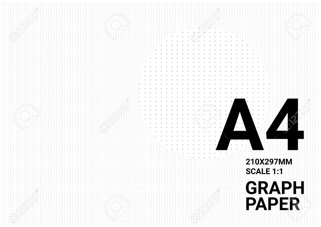 dotted graph paper background with plotting dots ruler guide scale graph paper