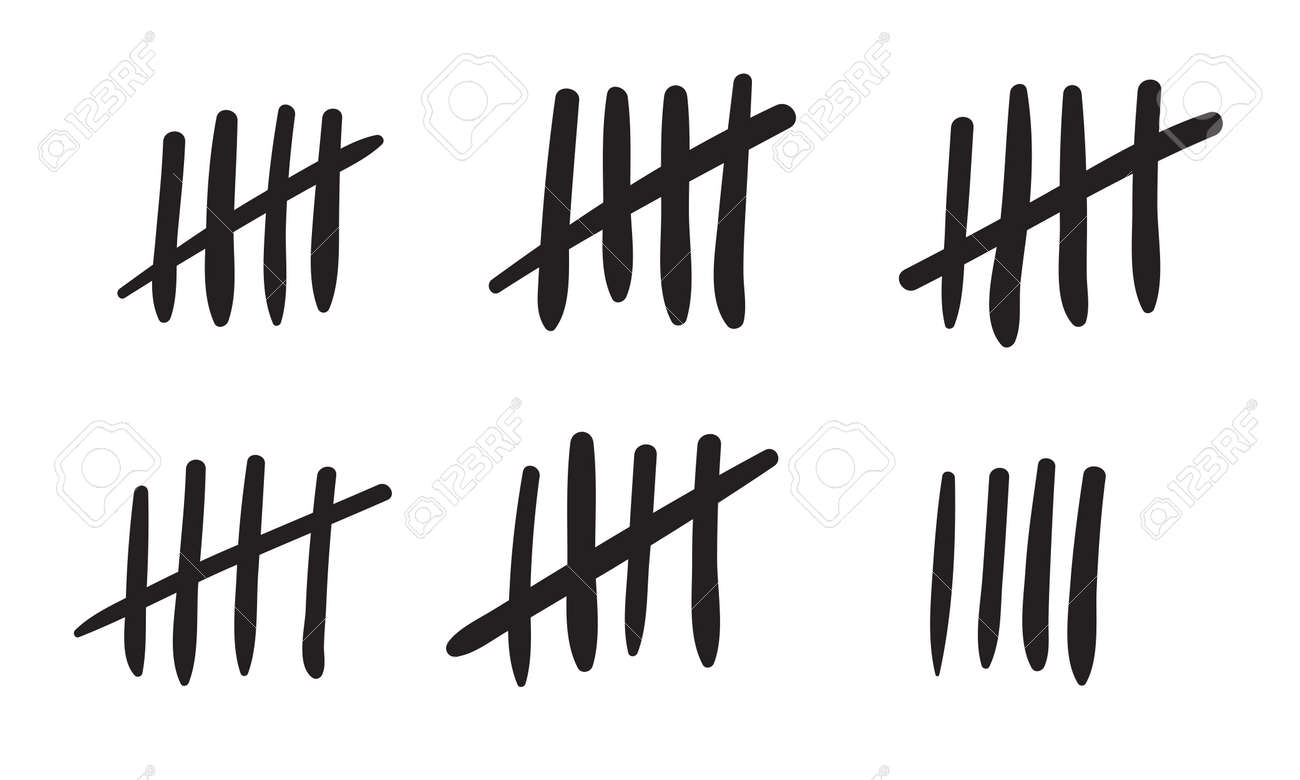 tally marks count or