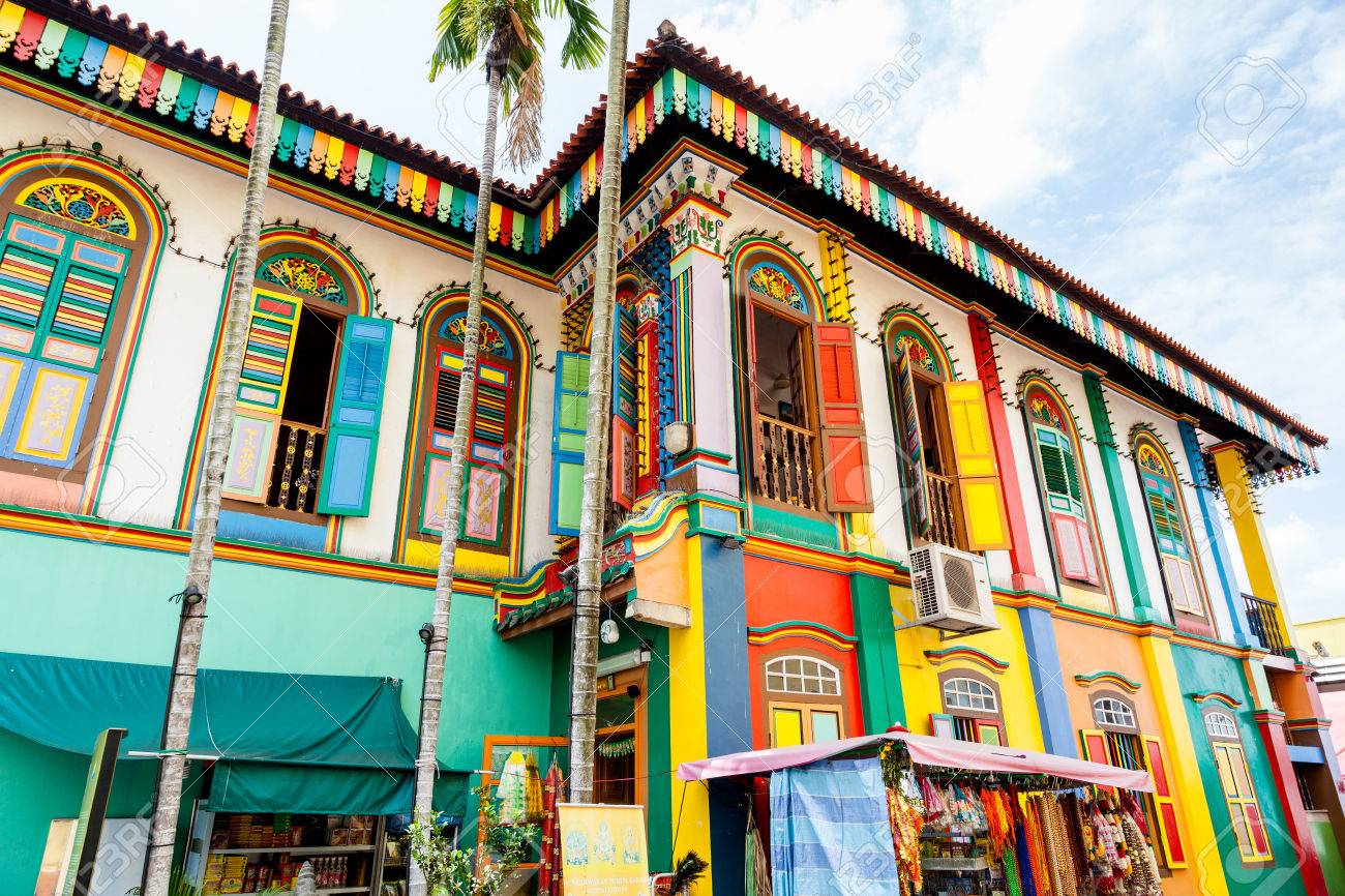 Colorful House the colorful house of tan teng niah in singapore's little india Colorful House the colorful house of tan teng niah in singapore's little india