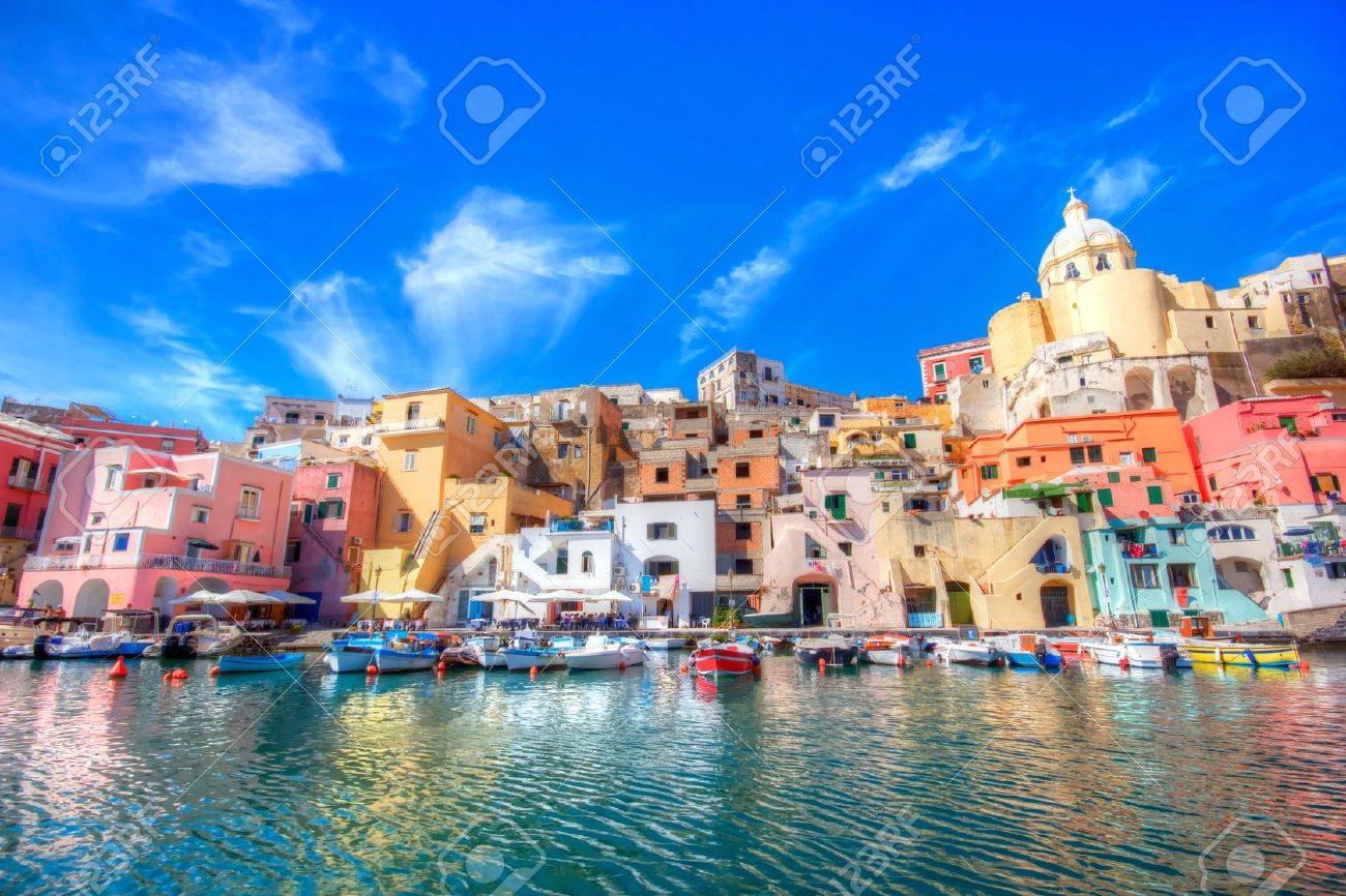 Beautiful island in the mediterranean sea coast, naples, italy - 10467284 Beautiful island in the mediterranean sea coast, naples, italy - 10467284