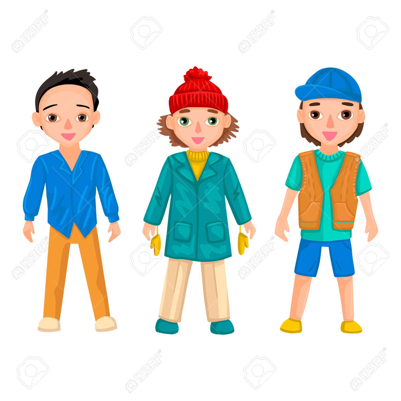 cute drawing clothes