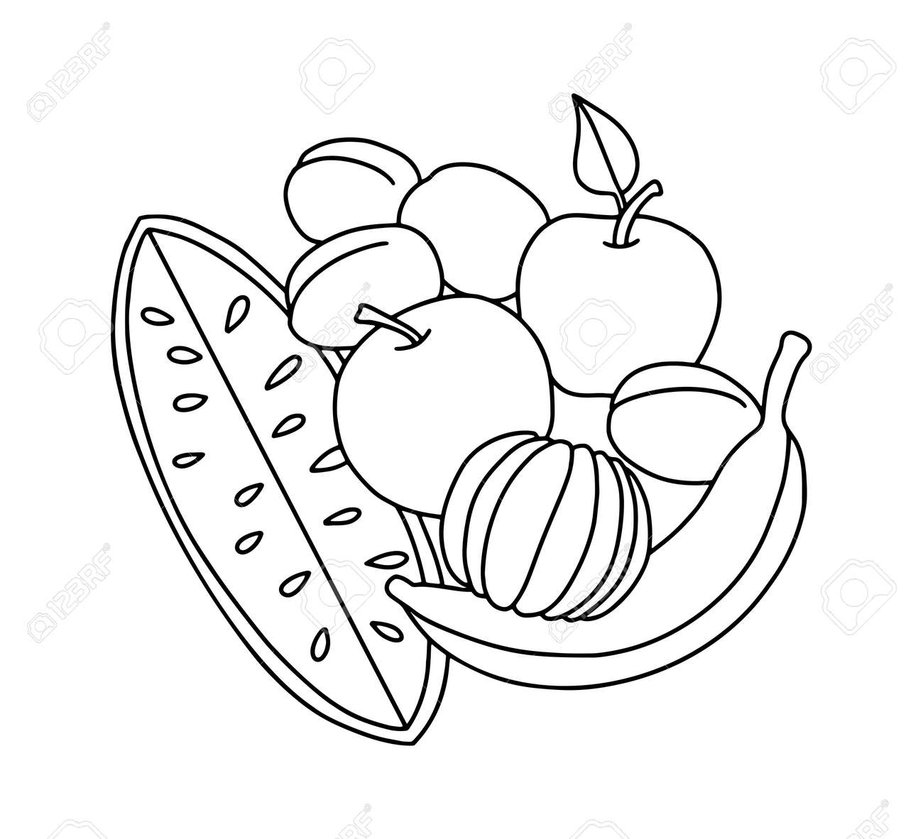 bodegón fotografía fruta blanco y negro