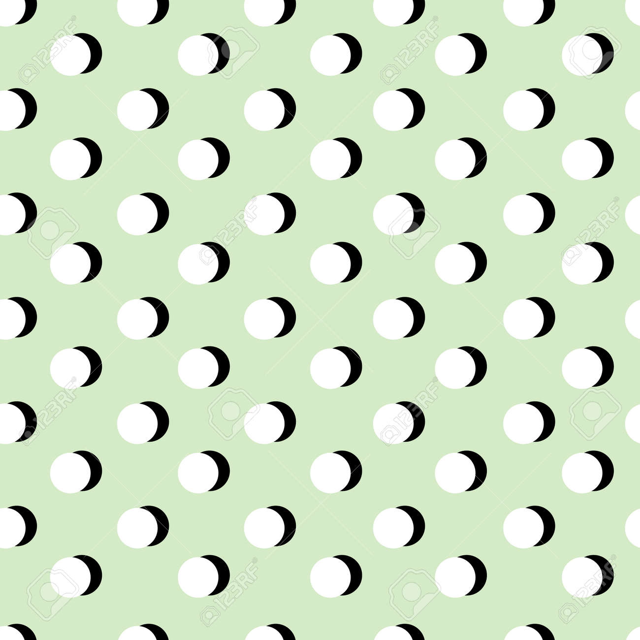 Abstract Geometric Pattern With Polka Dots On Mint Background Vector Illustration Great For House Ware Clothing Design Projects And Surface Design Patterns Royalty Free Cliparts Vectors And Stock Illustration Image