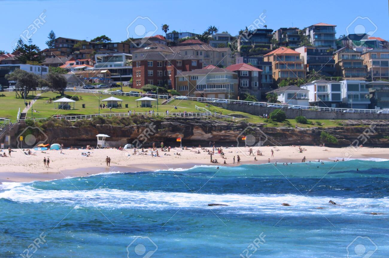 Plans To Redevelop Bronte Surf Club Pictured Are People At Bronte Stock Photo Picture And Royalty Free Image Image